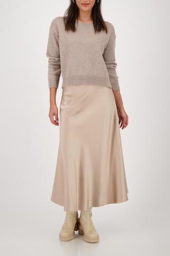 Weicher Strickpullover mit Lurex 36 - Truffle