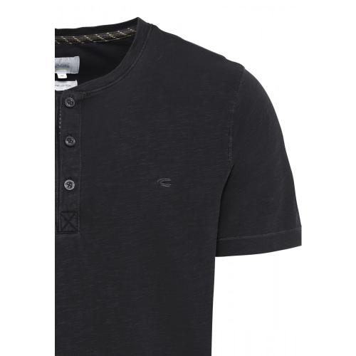Henley Shirt mit kurzem Arm aus reiner Baumwolle EU Regular Fit - Ite 40