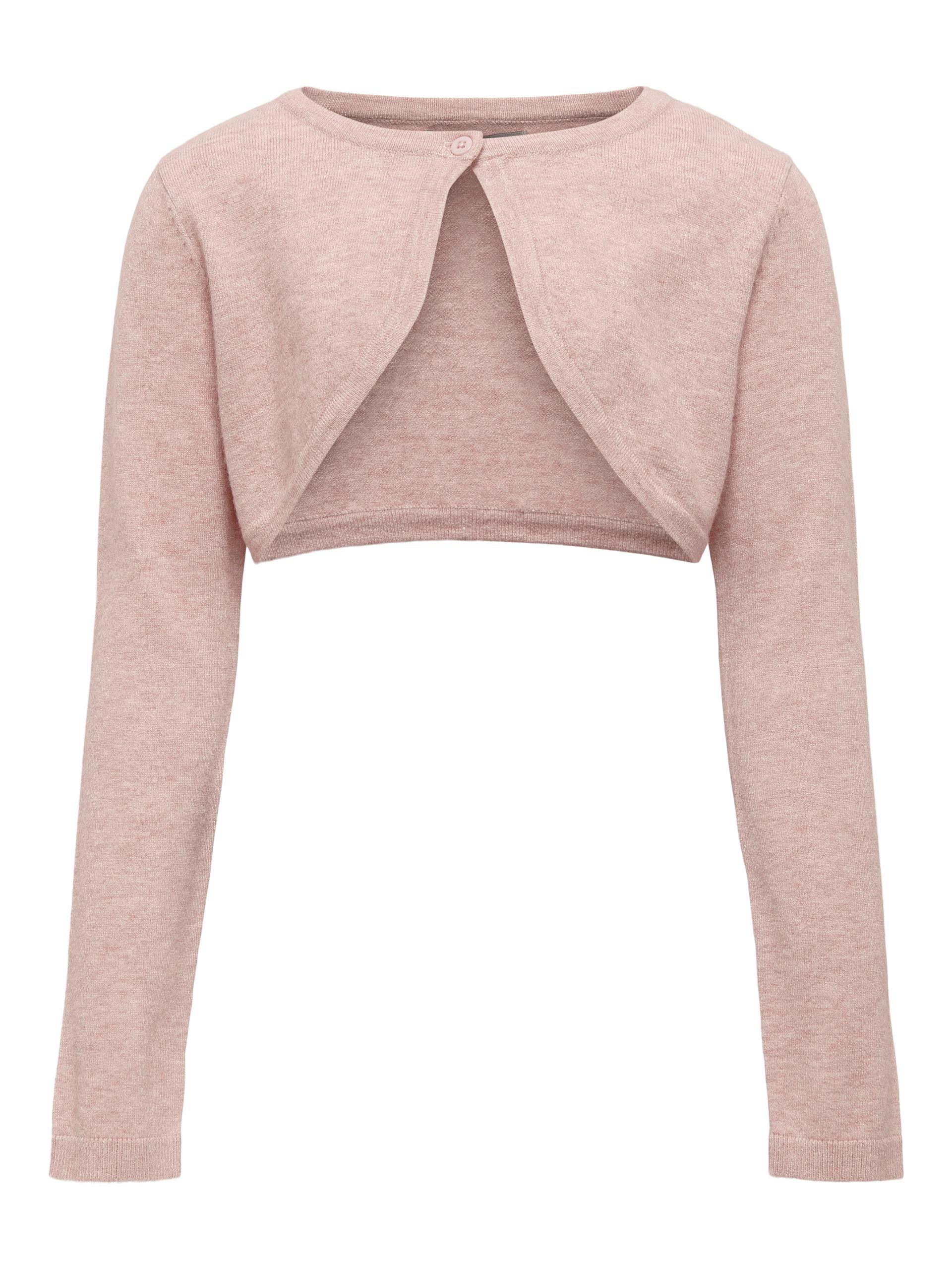 KOGHELEN LS BOLERO KNT 146/152 Normal geschnitten - Rose Smoke