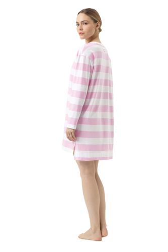 Nachthemd langarm XL - Soft Pink