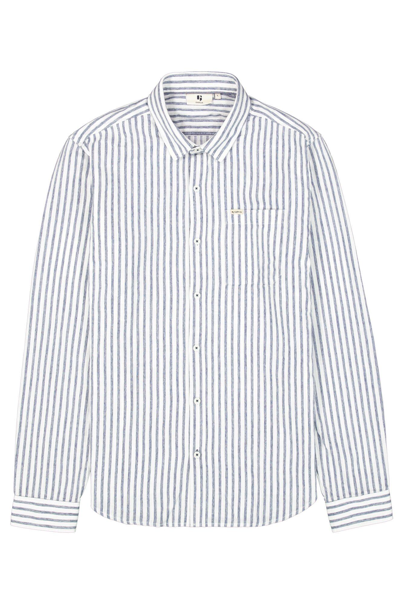 T41284 L - Stripe Blue
