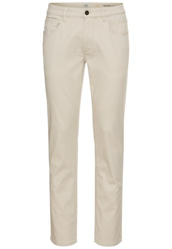 Regular Fit 5-Pocket Hose 38/30 Regular Fit - Beige