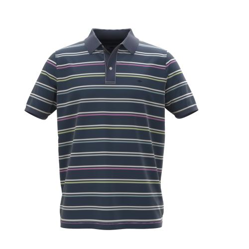 Polo, Supima, Multicoloured Stripe
