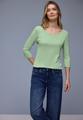 Basic Shirt mit blickdichter Front 40 - Pale Mint Green