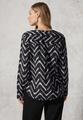 Bedruckte Bluse S - Black
