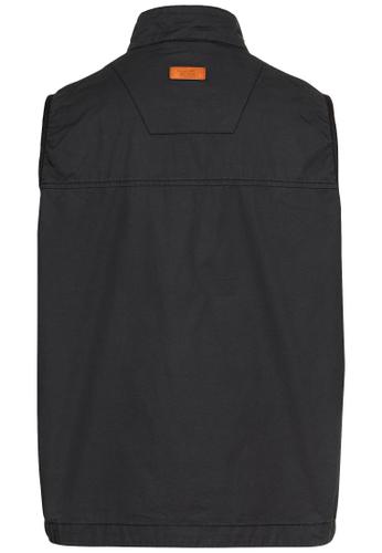 Outdoor-Weste mit Stehkragen 60 Regular Fit - Dark Navy