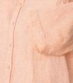 Leinenhemd M Casual Fit Short - Orange