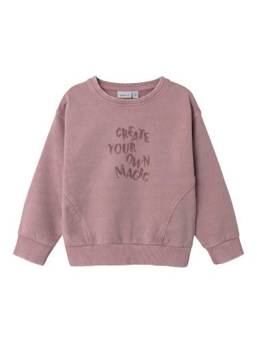 NMFOENNA RLX SWEAT BRU 92 Normal geschnitten - Toadstool