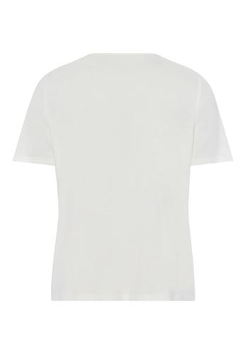 Shirt COFFEE LOUNGE mit Ziernaht 48 - Ecru