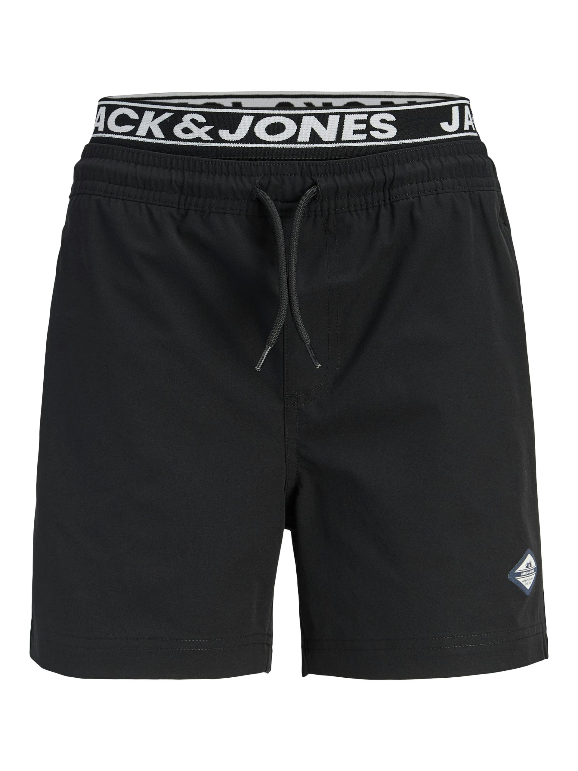 JPSTMAUI SURF DOUBLE WB SWIMSHORT SN JNR 140 Normal geschnitten - Black