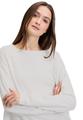 Casual-Sweatshirt 38 Lässig - Rohweiß