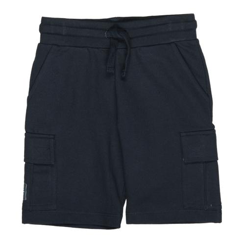 Sweatbermudas mit Cargo-Taschen 104/110 lässig geschnitten - Dark Navy