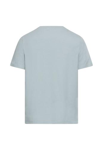 fleXXXactive® T-Shirt mit Rundhalsausschnitt XL Regular Fit - Aqua Blue