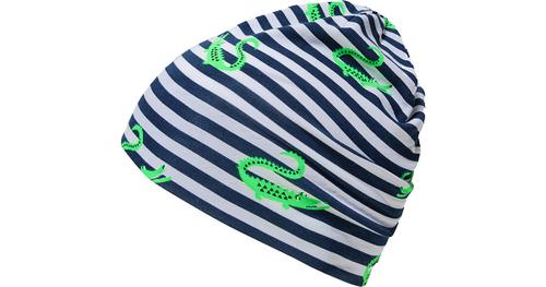 Beanie mit UV-Schutz  dunkelblau Gr. 55 Jungen Kinder