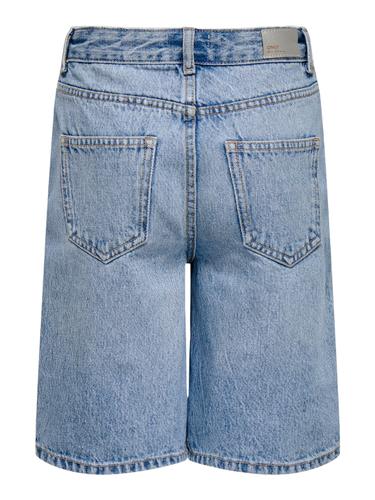 KOGSONNY HW WIDE DNM SHORTS NOOS 152 Normal geschnitten - Light Blue Denim