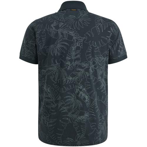 jersey printed polo