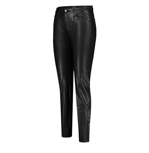 MAC JEANS - SLIM vegan, Light vegan leather 42/30 - Schwarz