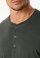 Langarmshirt Knopfleiste 48 - Dunkelgrün