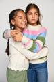 KOGCHOLE L/S O-NECK STRIPE KNT 146/152 Normal geschnitten - Birch