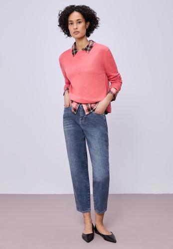 Barrel Leg Jeans 25/28 - Medium Blue Washed
