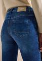 3/4 Slim Leg Jeans im Casual Fit 36/3/4 Hosen - Mid Blue Used Wash