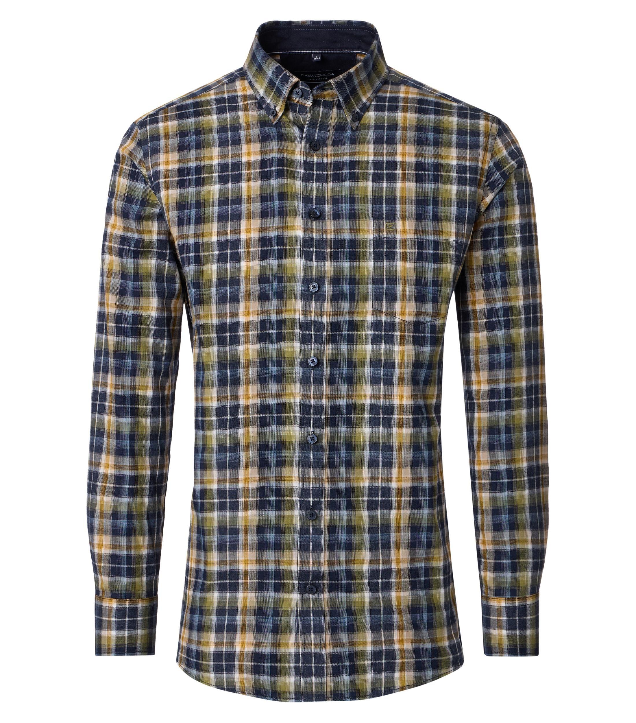 Freizeithemd XXL Comfort Fit - Blau