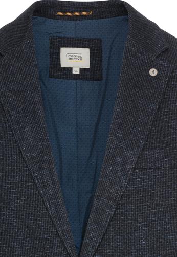 2-Knopf Sakko in melierter Optik 54 Regular Fit - Night Blue