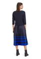 Midikleid 40 Leicht tailliert - Dark Blue/blue