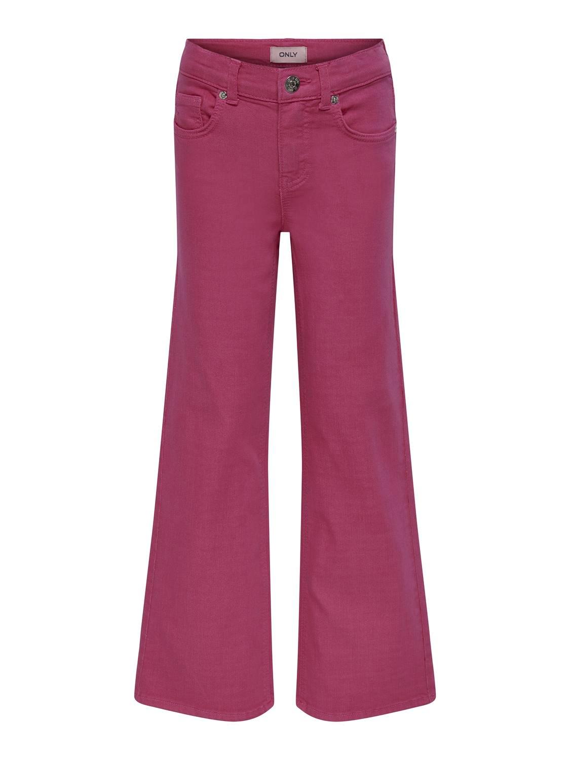 KOGJUICY-RAIN HW WIDE PANT PNT 158 Weiter Beinschnitt - Fuchsia Purple