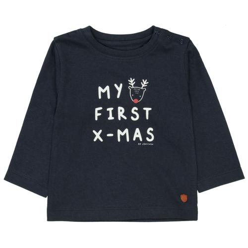 Langarmshirt mit Print 86 - Dark Tinte