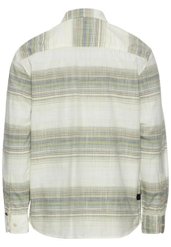 Gestreiftes Hemd aus reiner Baumwolle XL Regular Fit - Sea Pine