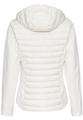 Steppjacke aus recyceltem Polyester Weiß 42