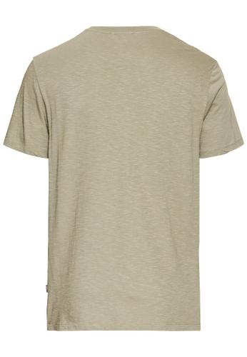 T-Shirt mit Print aus Organic Cotton Grün M