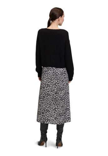 Casual-Kleid 40 Lässig - Patch Black/grey
