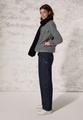 Kurze Jaquard Jacke XL - Black