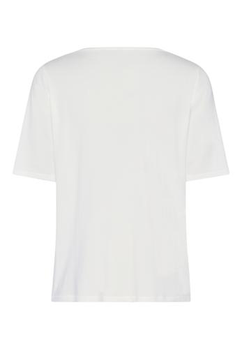 Shirt COOL SUMMER mit grafischem Muster 40 - Ecru/ink