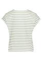 Ringelshirt S Lässig - Cream/Green