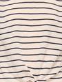 KOGJANA SS STRIPED KNOT TOP JRS 134/140 Normal geschnitten - Tofu