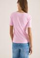 Basic T-Shirt mit Rundhals in Unifarbe XXL - Light Blush Rose