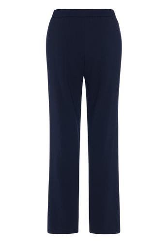 Wide leg Pants NOS mit Struktur-Effekt 40 - Ink