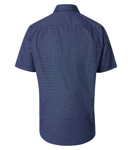 Freizeithemd Kurzarm M Comfort Fit - Blau