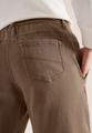 Mid Waist Slim Leg Hose im Loose Fit