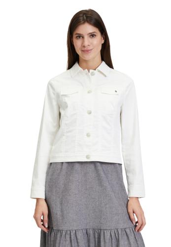 Jeansjacke 46 Leicht tailliert - Rohweiß