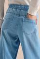 High Waist Wide Leg Jeans im Loose Fit XXL/30 - Light Blue Used Wash