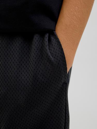 JPSTKARL ENERGIZE MESH SHORTS LNG JNR 176 Locker geschnitten - Black