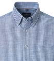 Freizeithemd Kurzarm XXL Casual Fit - Blau
