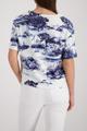 T-Shirt mit Landschaftsdruck