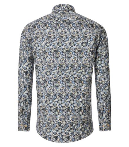 Freizeithemd M Casual Fit - Blau