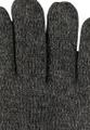 Melierte Strickhandschuhe mit warmen Futter Grau L