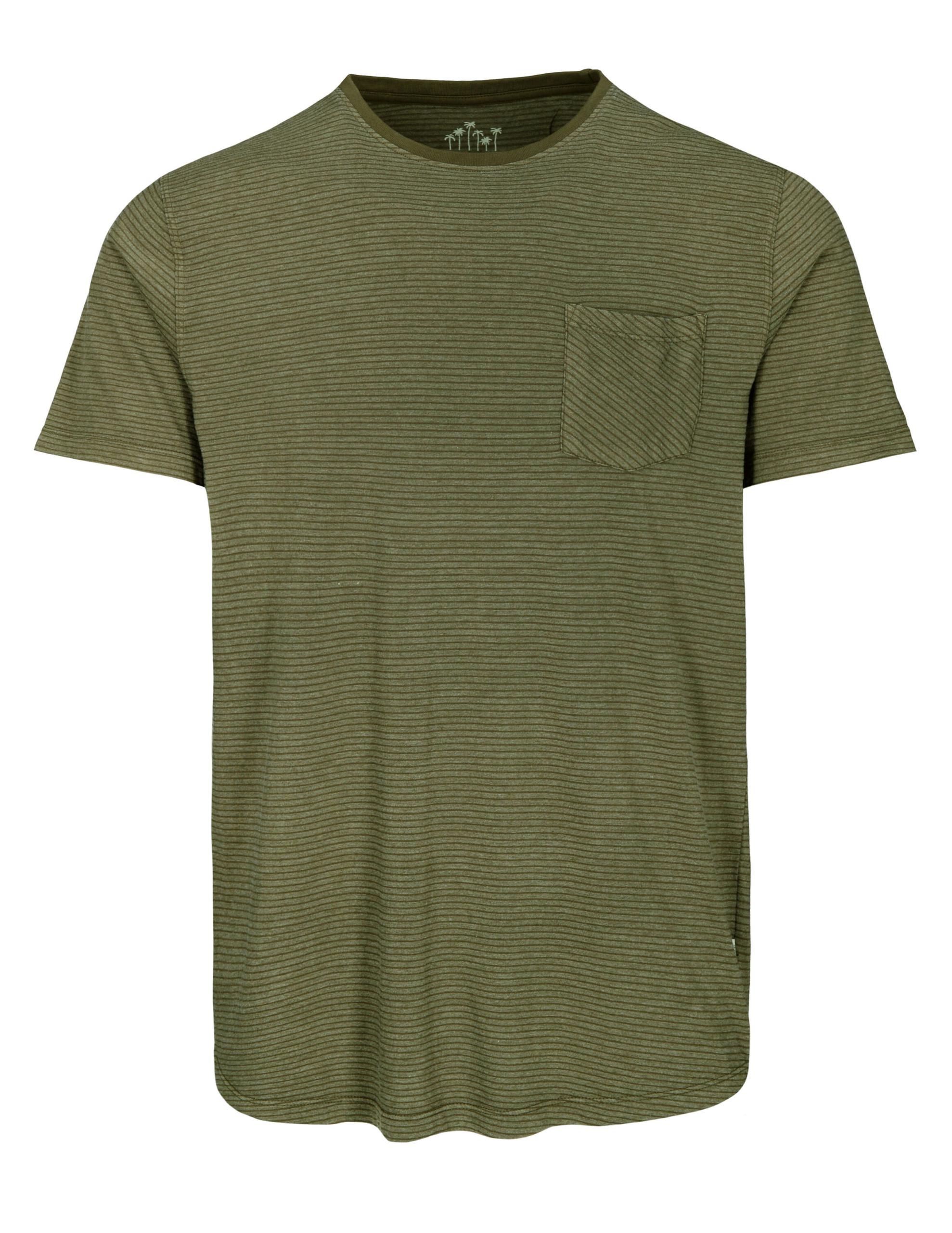 Rundhals T-Shirt 1/2 Arm XXL - Olive